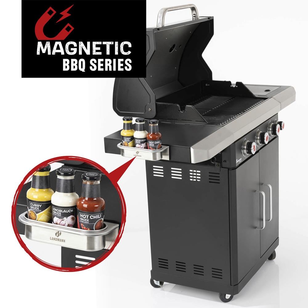 Landmann Magnetli Sosluk/Baharatlık Tutacağı InoxLandmann
