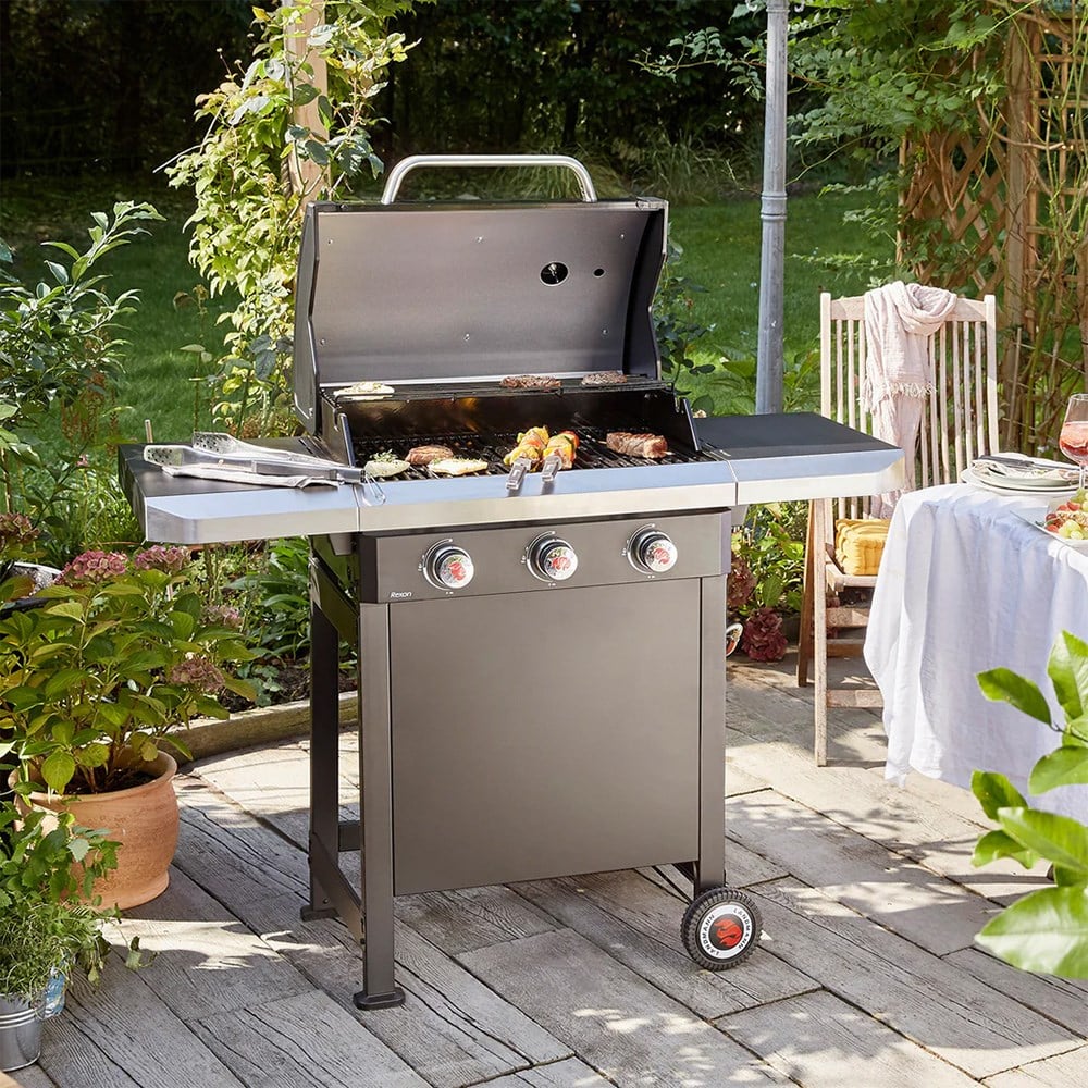 Landmann Rexon 3.0 Outdoor Gazlı Barbekü SiyahLandmann