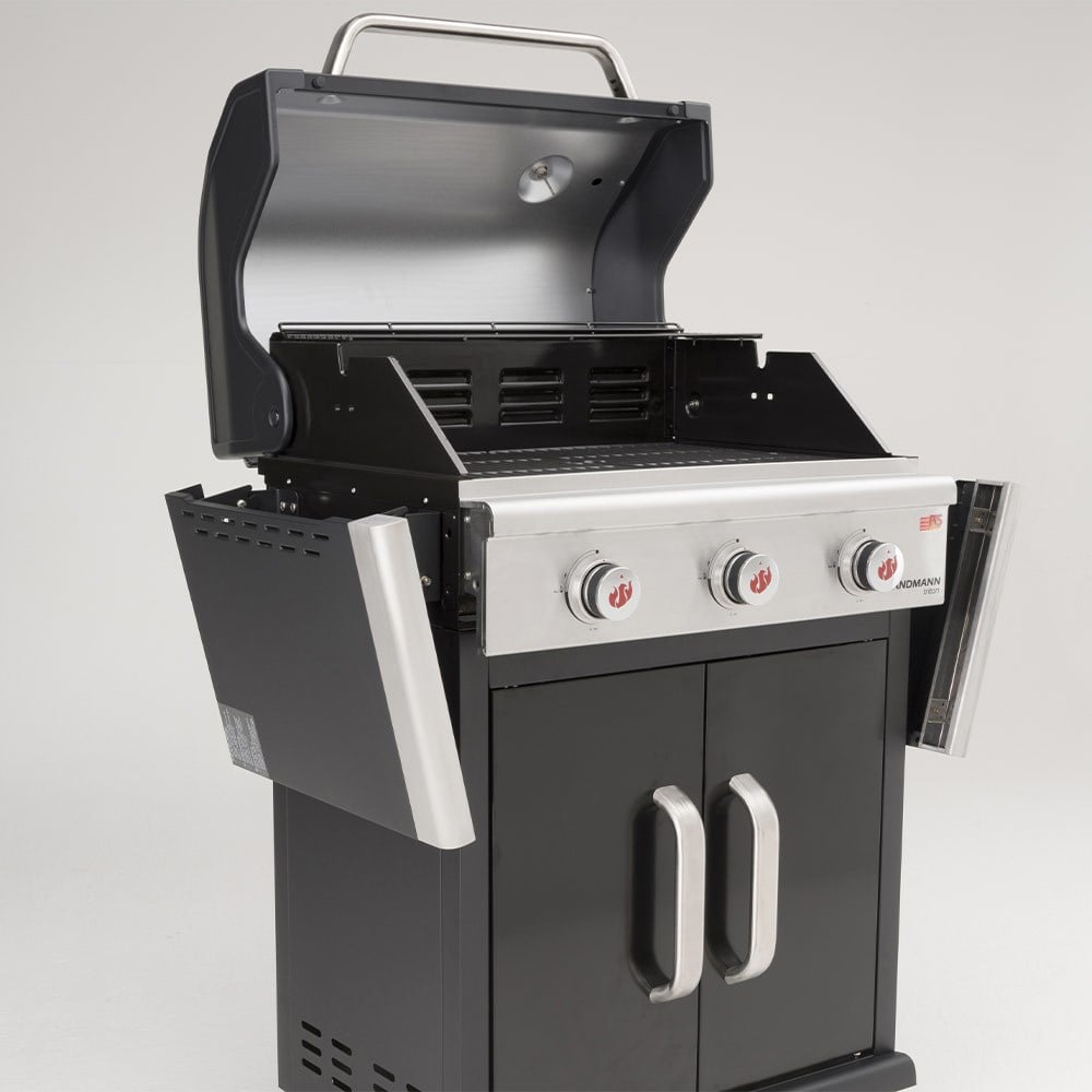 Landmann Triton 3.0 Outdoor Gazlı Barbekü SiyahLandmann