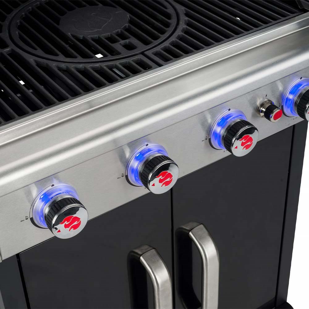 Landmann Triton Maxx 4.1 Outdoor Gazlı Barbekü SiyahLandmann