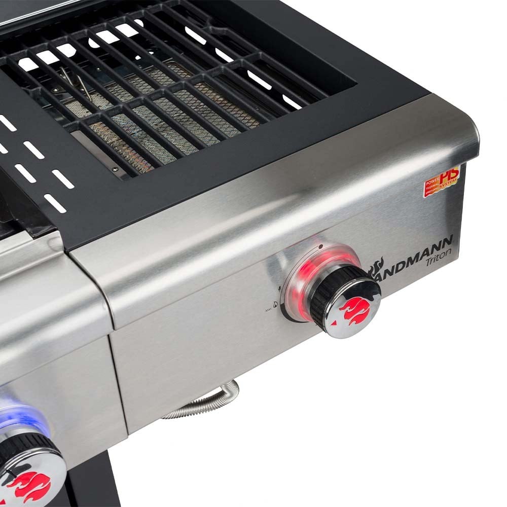 Landmann Triton Maxx 4.1 Outdoor Gazlı Barbekü SiyahLandmann