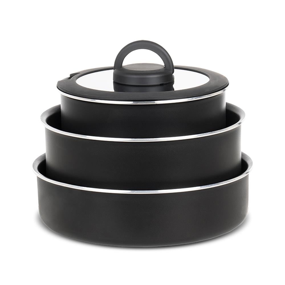 Leggno All in One Diamond Tencere Seti 7 ParçaLeggno