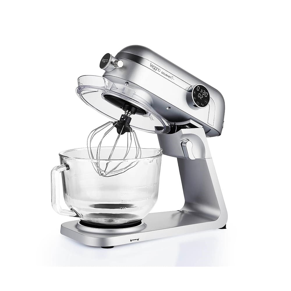Leggno Gourmet Pro 5,5 L Stand Mikser Gümüş GriLeggno