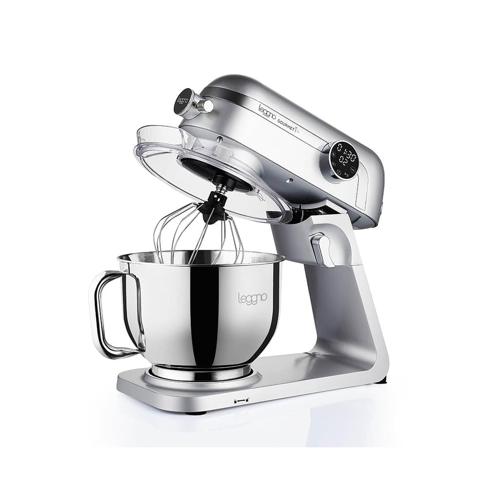 Leggno Gourmet Pro 5,5 L Stand Mikser Gümüş GriLeggno