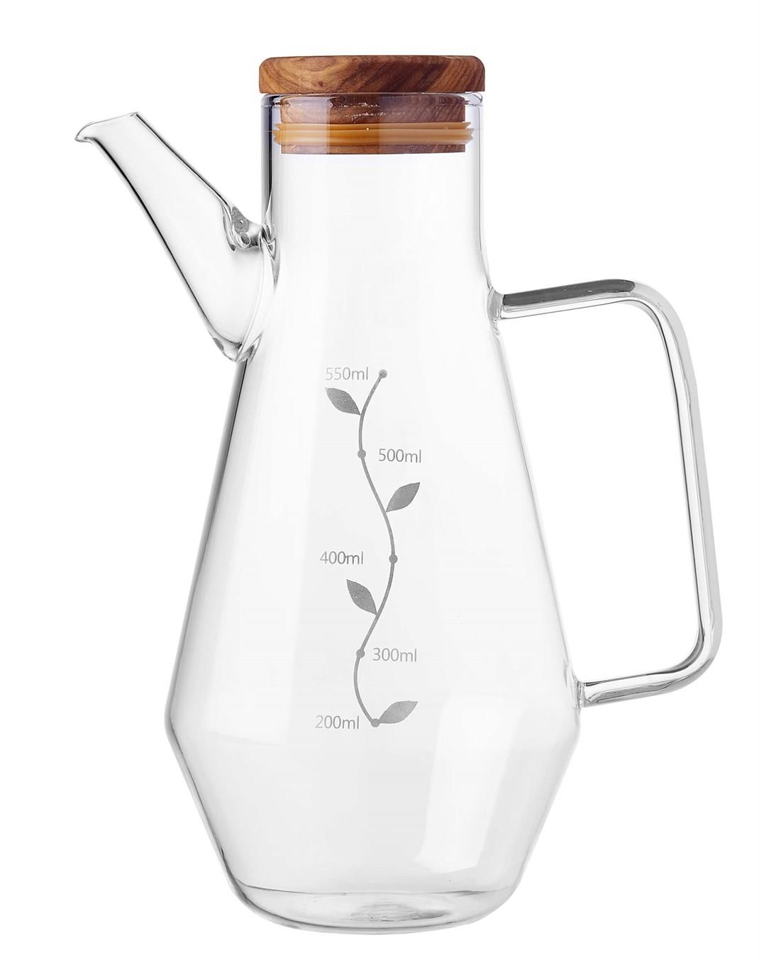 Leggno Vtr779Ovd55 Vetro Yağlık&Sirkelik 550Ml Zeytin KapakLeggno