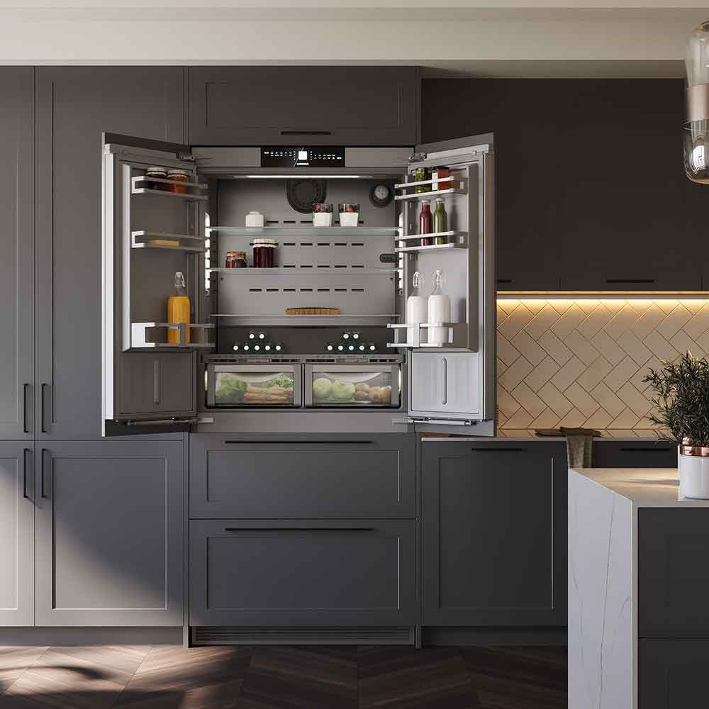 Liebherr ECBNe 8872 Premium Plus BioFresh NoFrost NoFrost Alttan Donduruculu Buzdolabı InoxLiebherr