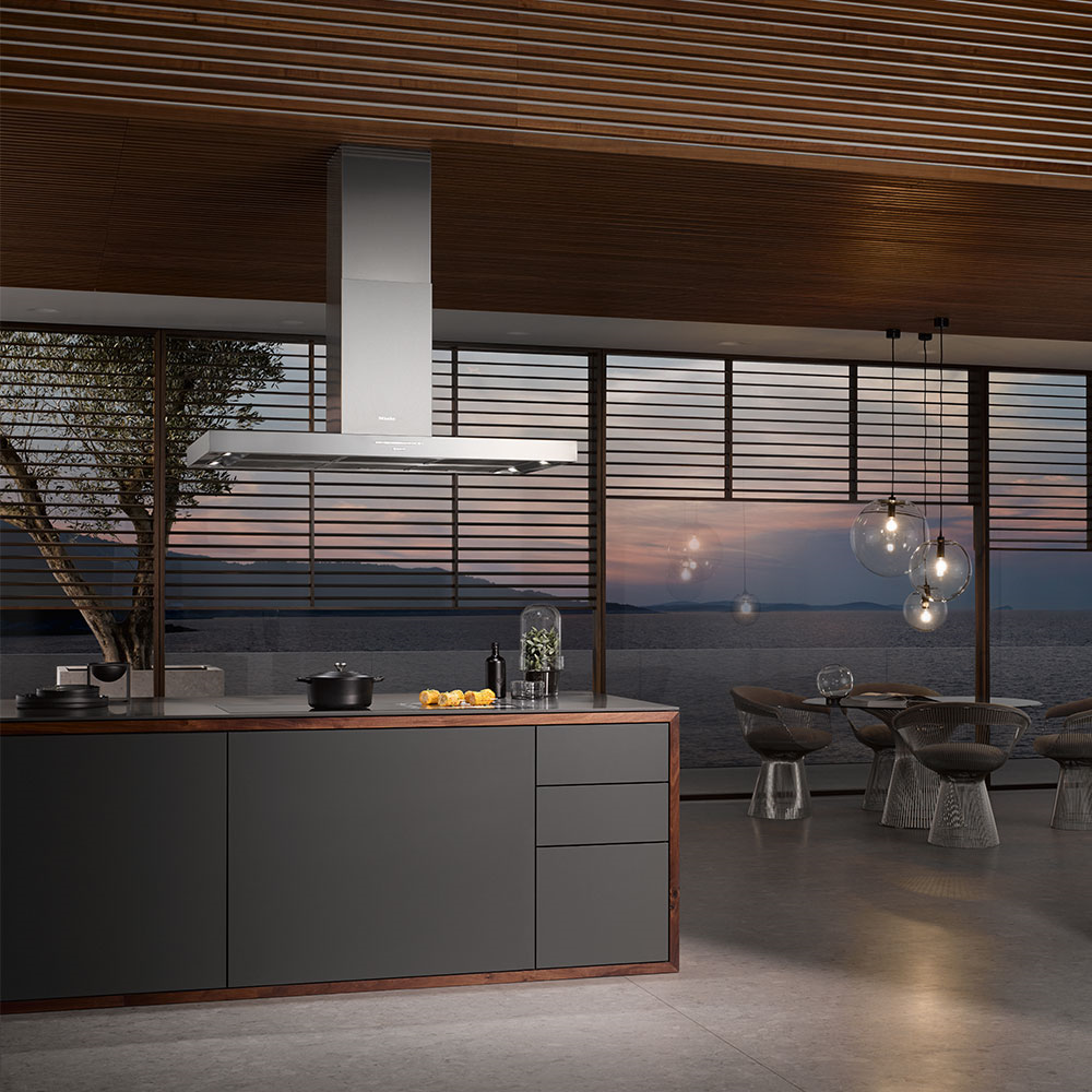 Miele DA 4248 V D Puristic Varia Ada Davlumbazı 1198 mm ÇelikMiele