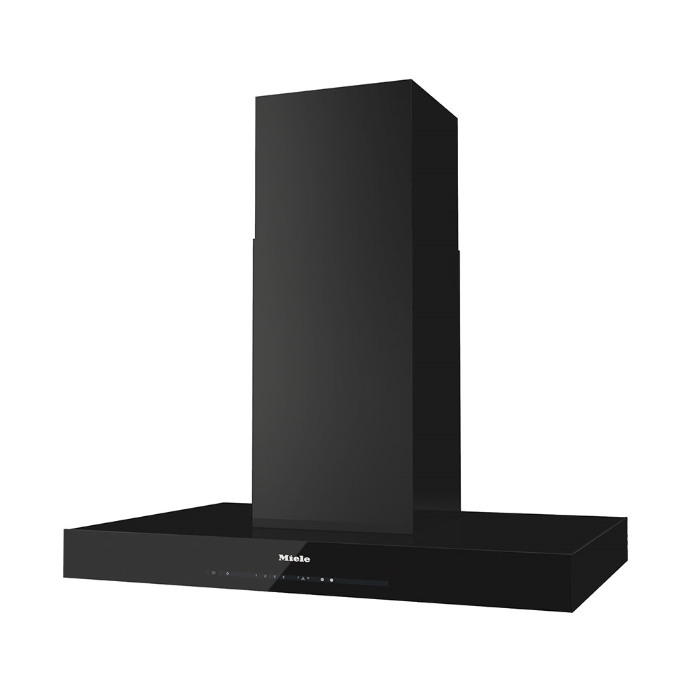 Miele DA 6698 D Puristic Version 6000 Ada Davlumbazı Obsidian SiyahıMiele