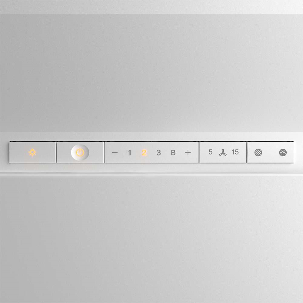 Miele DAC 2940 Stella Tavan Aspiratörü 880 mm ÇelikMiele