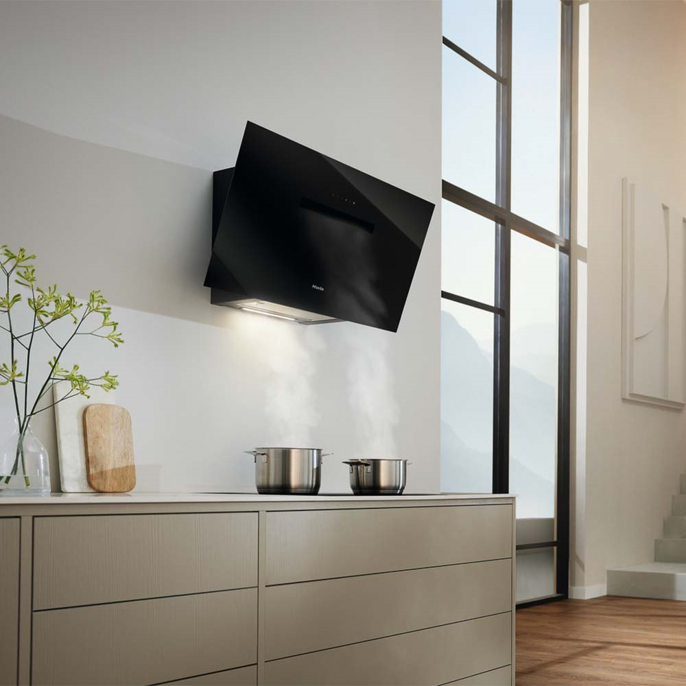 Miele DAH 1950 Active Duvar Davlumbazı 898 mm Obsidian SiyahıMiele