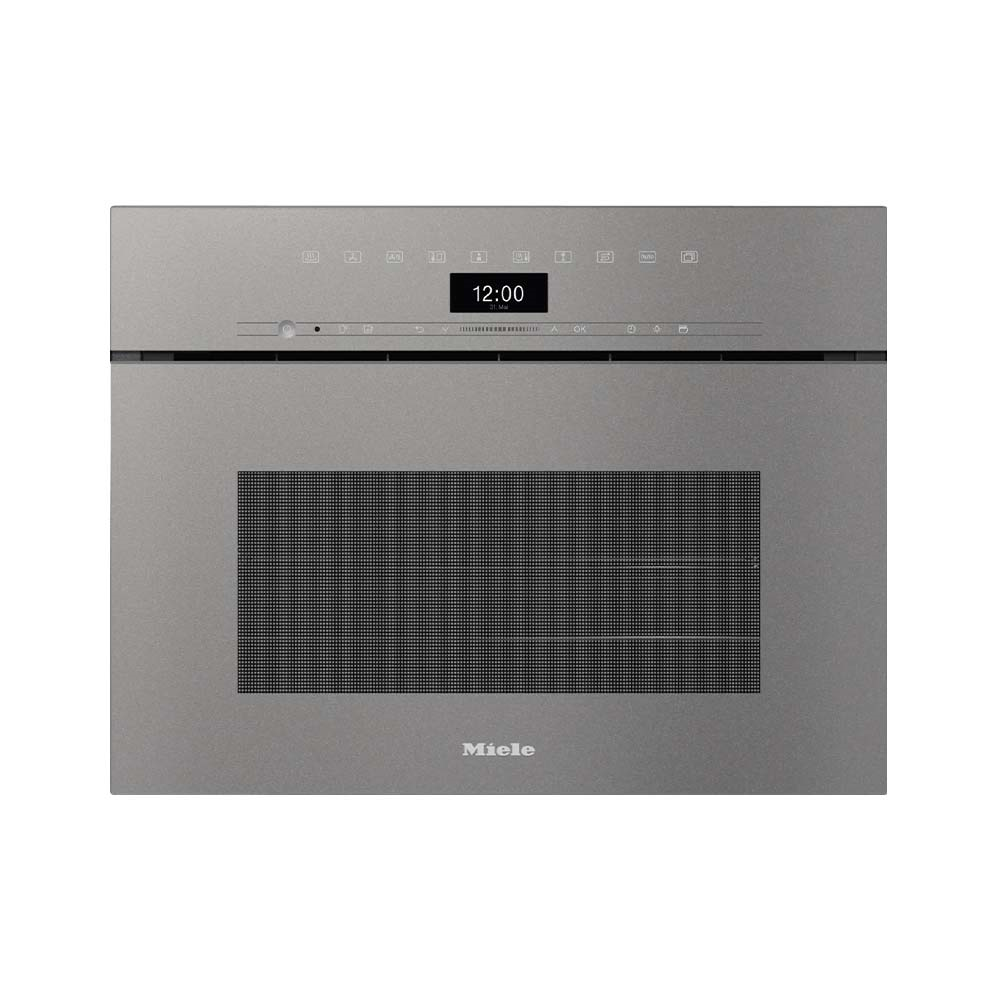 Miele DGC 7440 HCX Pro ArtLine Kulpsuz Kompakt Kombi Buharlı Ankastre Fırın GriMiele