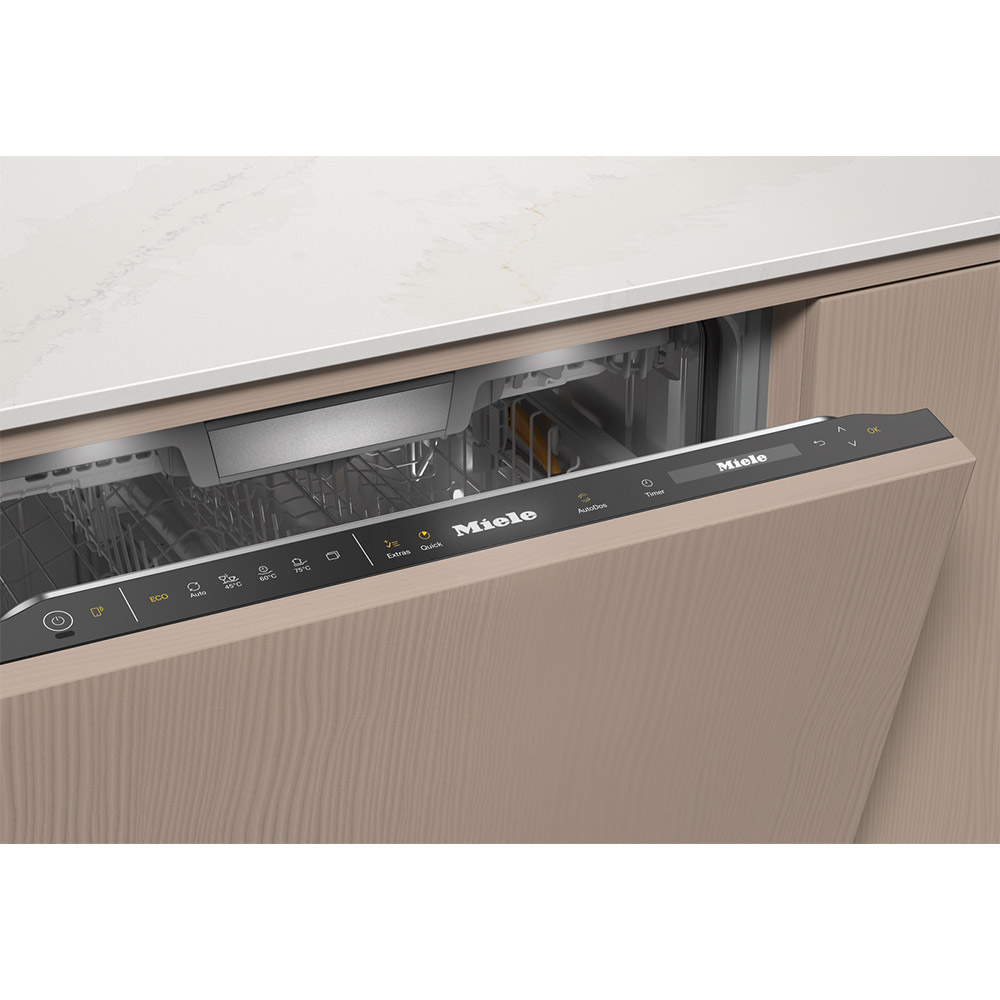 Miele G 7185 SCVi XXL AutoDos Tam Ankastre Bulaşık Makinesi B Enerji Sınıfı ÇelikMiele