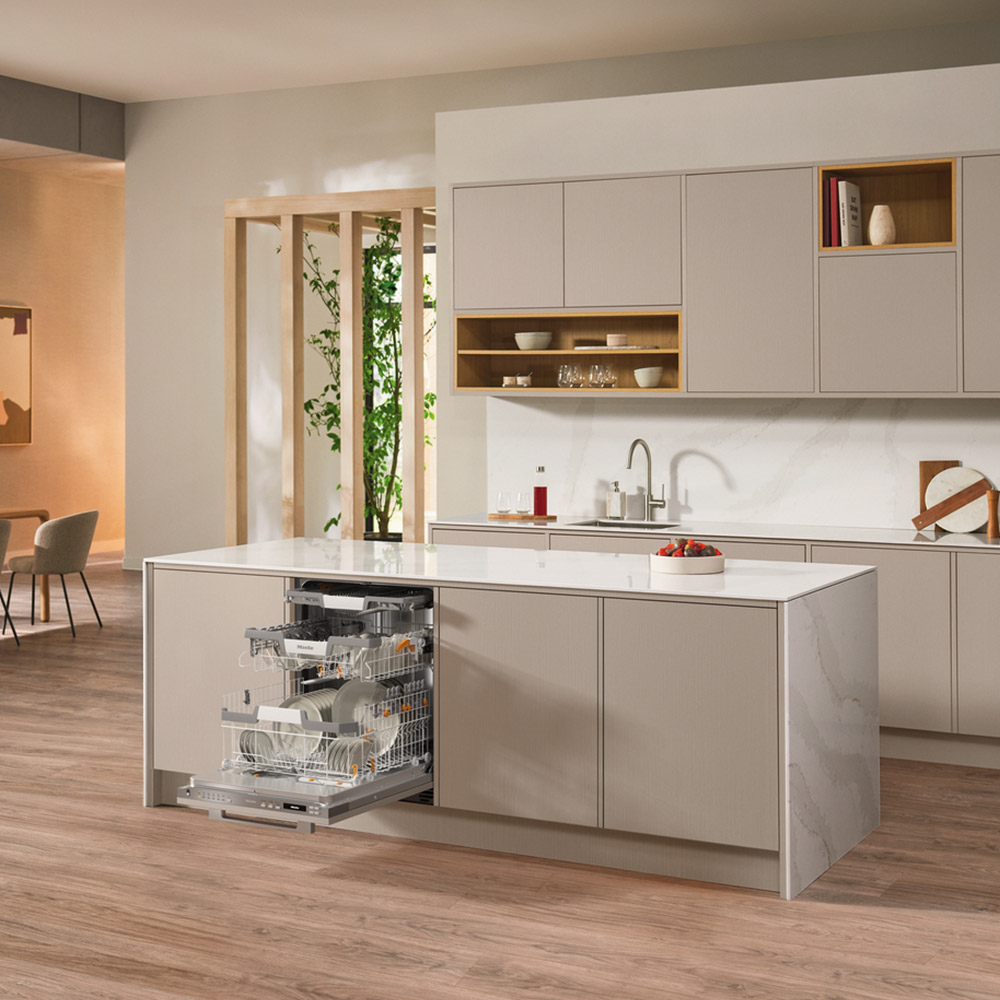 Miele G 7191 SCVi AutoDos 125 Edition Tam Ankastre Bulaşık Makinesi B Enerji Sınıfı ÇelikMiele