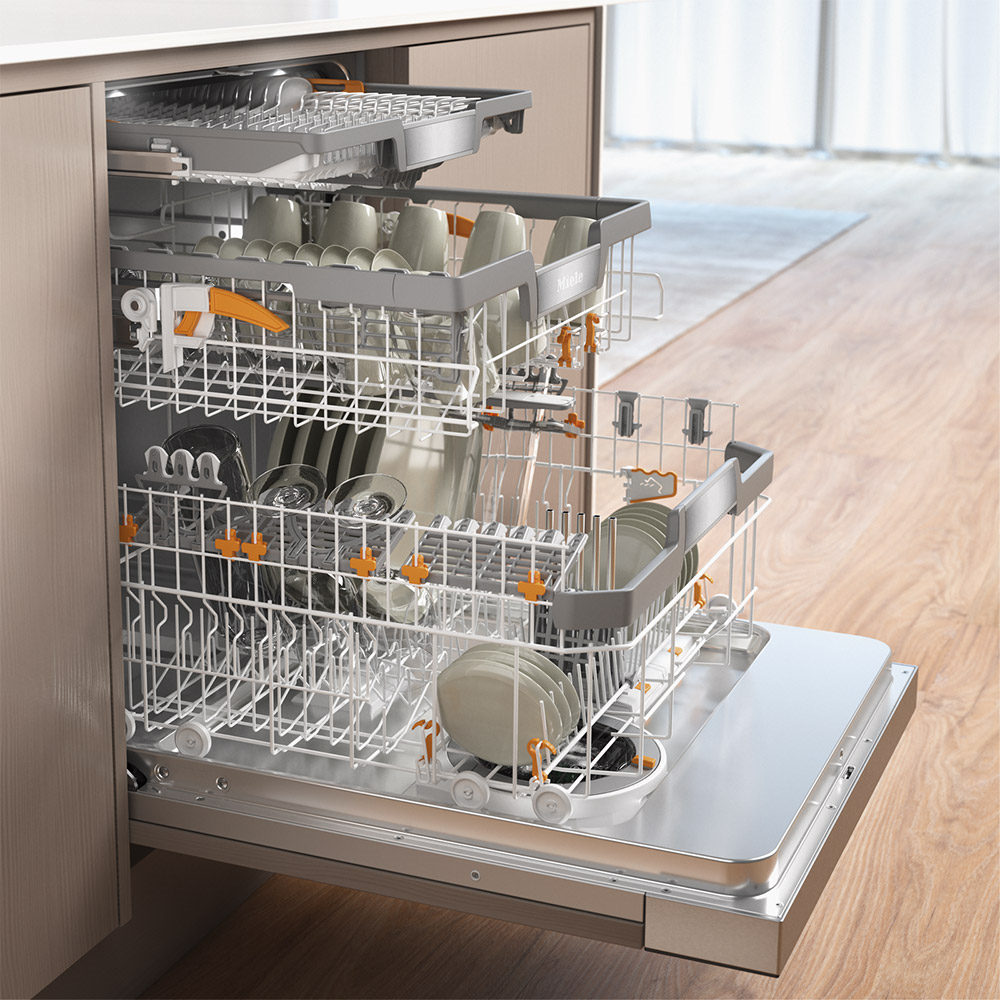 Miele G 7731 SCi AutoDos 125 Gala Edition Ankastre Bulaşık Makinesi A Enerji Sınıfı SiyahMiele
