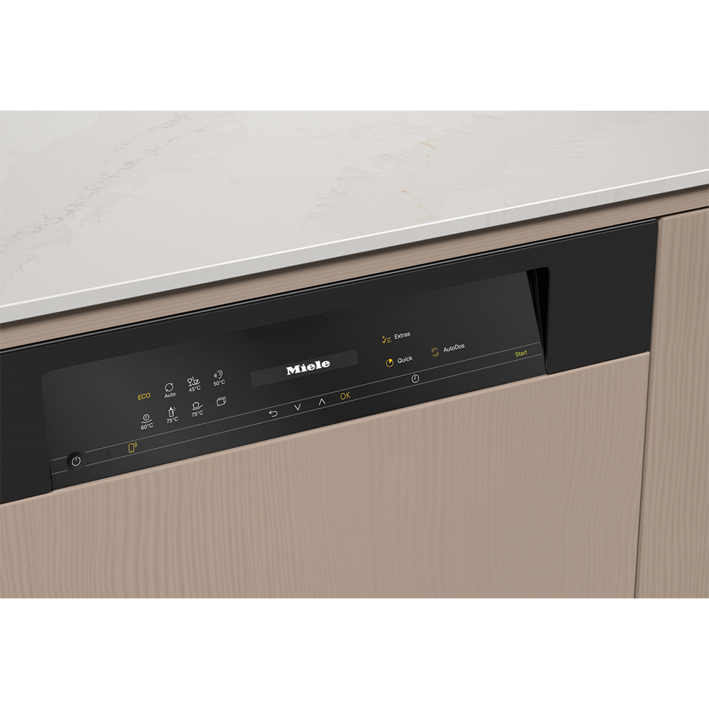 Miele G 7731 SCi AutoDos 125 Gala Edition Ankastre Bulaşık Makinesi A Enerji Sınıfı SiyahMiele