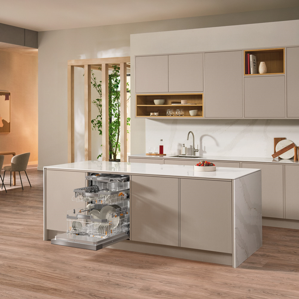 Miele G 7935 SCi XXL AutoDos Ankastre Bulaşık Makinesi A Enerji Sınıfı SiyahMiele