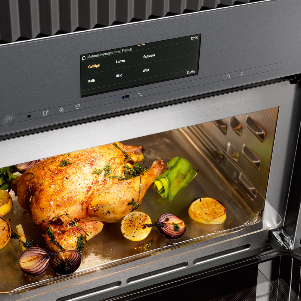 Miele H 7840 BM Kompakt Mikrodalgalı Fırın M Touch SiyahMiele