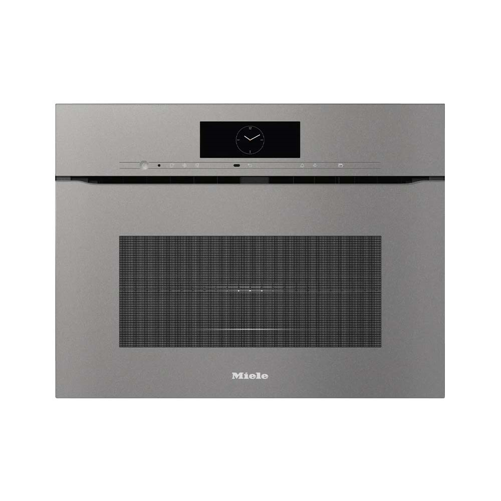 Miele H 7840 BMX Ankastre Kulpsuz Mikrodalgalı Fırın GriMiele