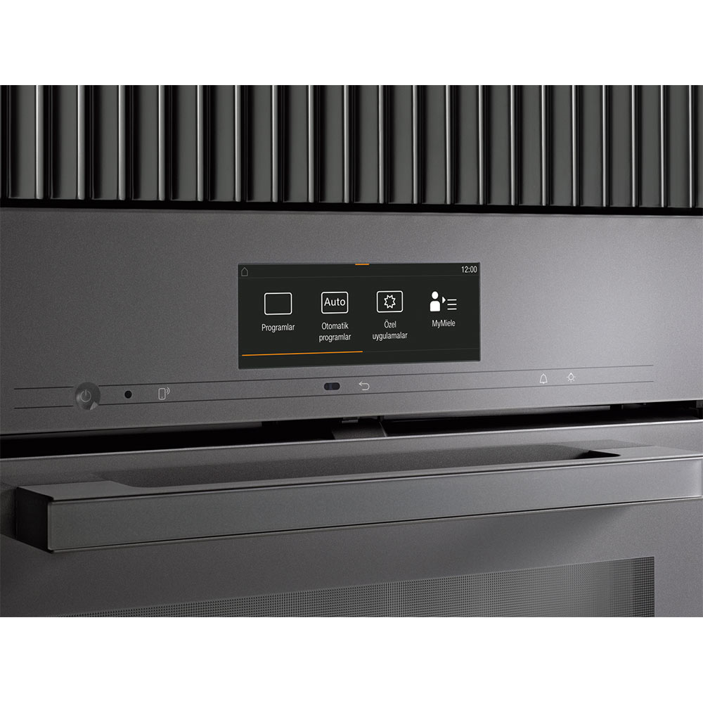 Miele H 7860 BP Ankastre Fırın A+ M Touch Obsidian SiyahıMiele