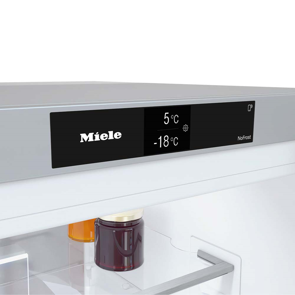 Miele KFN 4898 AD Solo Alttan Donduruculu Buzdolabı A Enerji Sınıfı Beyaz CamMiele