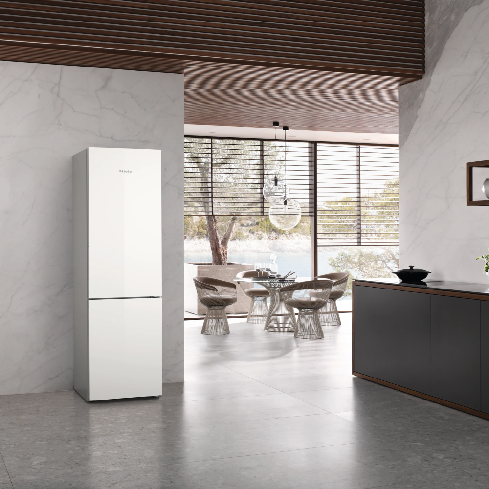 Miele KFN 4898 AD Solo Alttan Donduruculu Buzdolabı A Enerji Sınıfı Beyaz CamMiele
