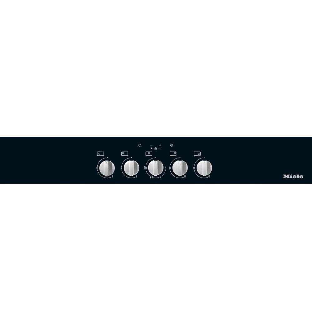 Miele KM 3034 EDST Gazlı Ocak Cam Seramik 80,6 cm SiyahMiele