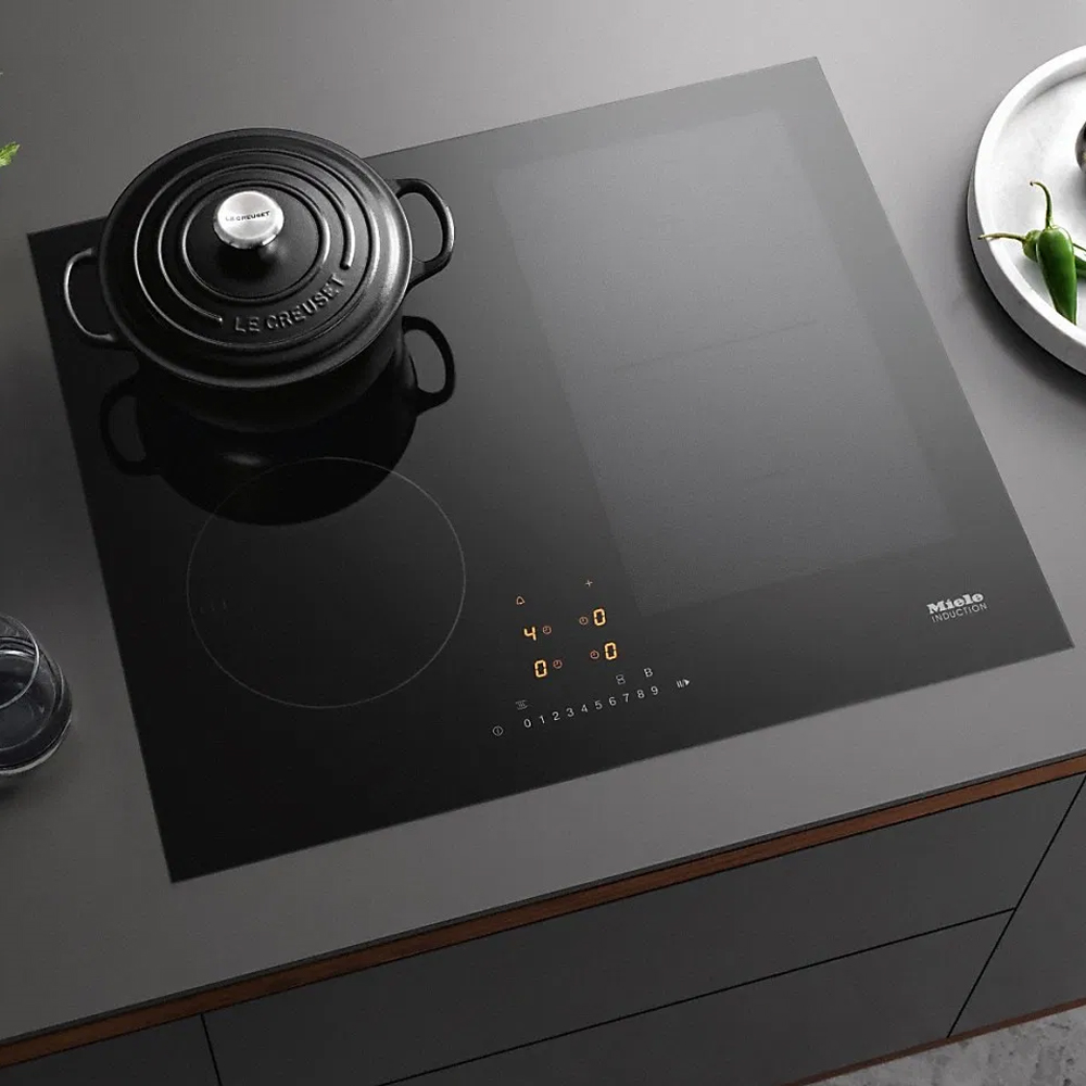 Miele KM 7464 FL NC Bağımsız İndüksiyonlu Ocak 62 cm SiyahMiele