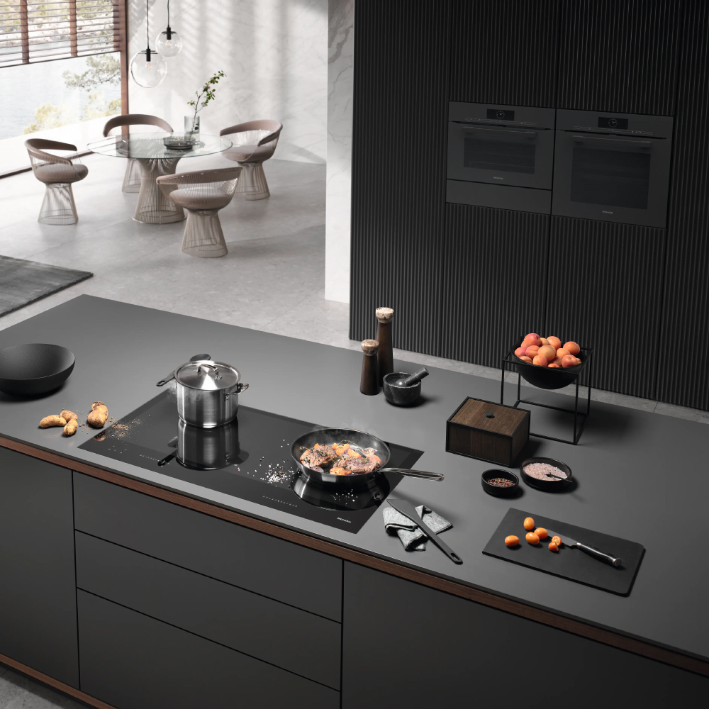 Miele KM 7897-1 FL Diamond Bağımsız İndüksiyonlu Ocak 87 cm SiyahMiele