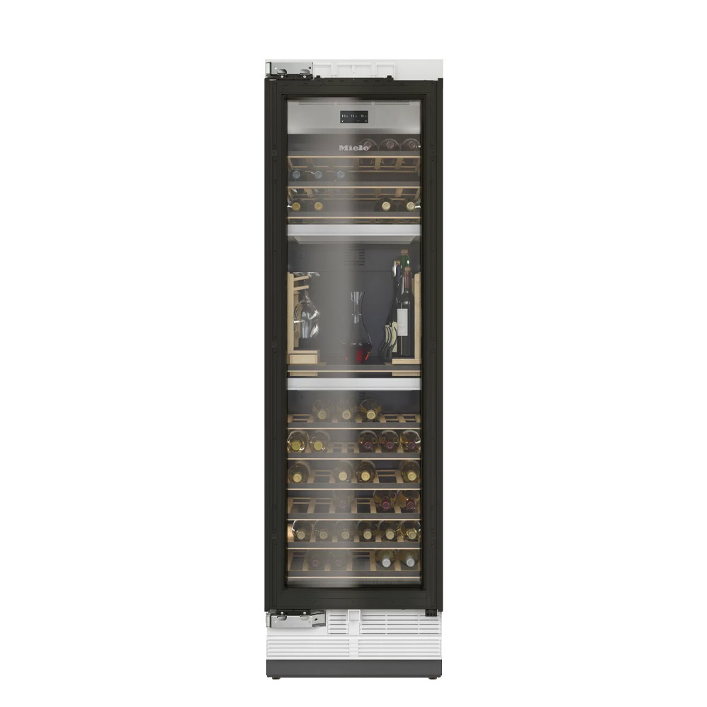 Miele KWT 2672 MasterCool Ankastre Şarap Dolabı G Enerji Sınıfı Siyah CamMiele