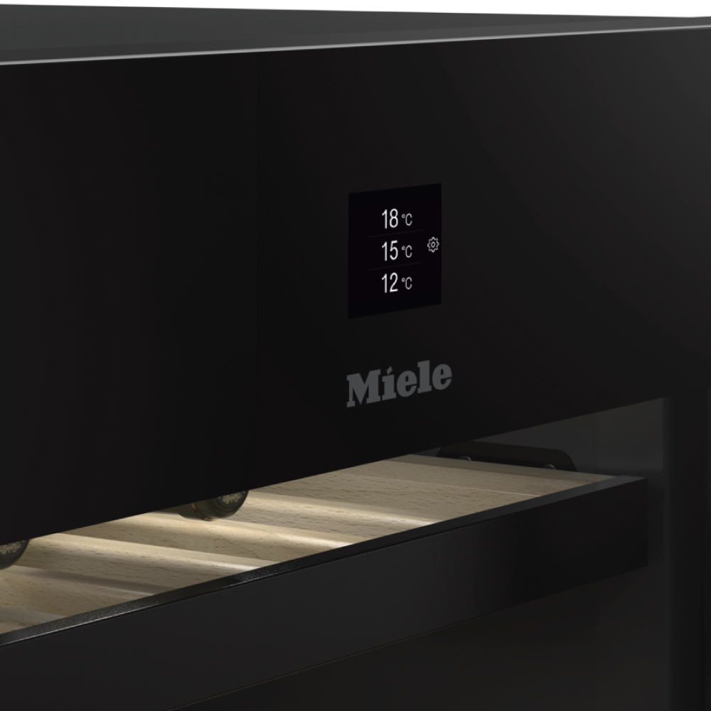 Miele KWT 4999 F Solo Şarap Dolabı FlexiFrame Siyah CamMiele