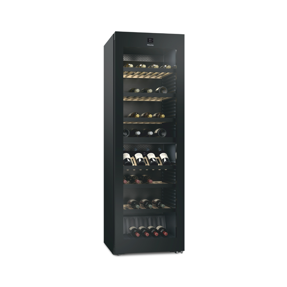 Miele KWTS 4785F Solo Şarap Dolabı PresenterFrame Obsidian SiyahıMiele