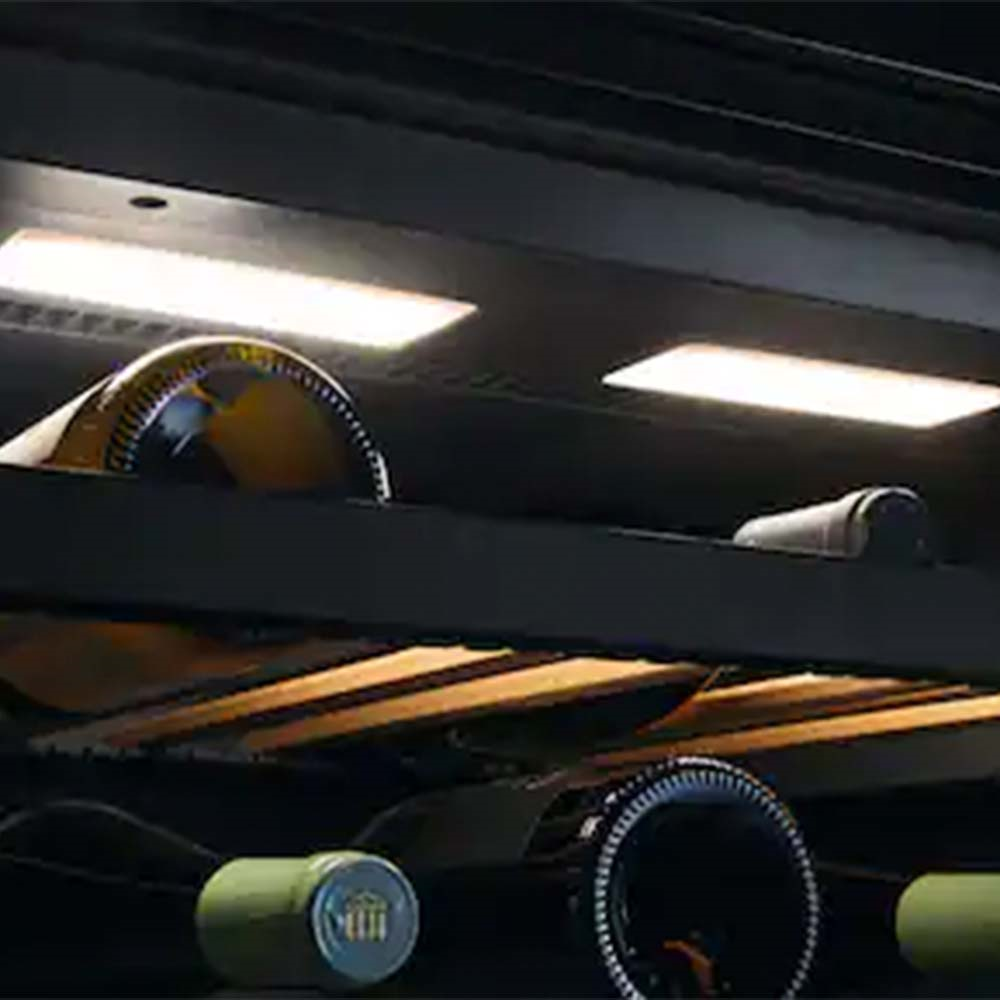 Miele KWTUS 7096 E Tezgah Altı Şarap Dolabı Push2Open Obsidian SiyahıMiele