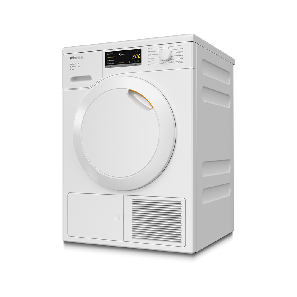 Miele TEA525WP Kurutma Makinesi 8 kg A+++ Ön Ütüleme Lotus BeyazıMiele