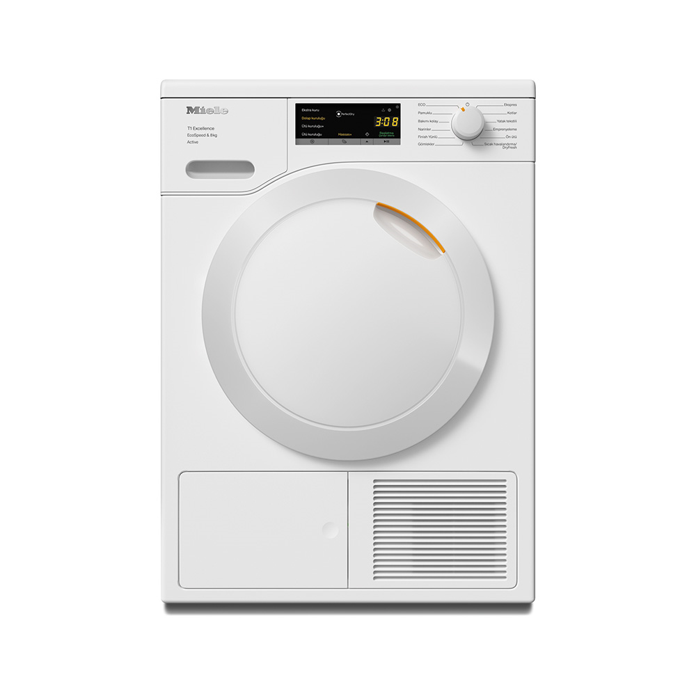 Miele TEA525WP Kurutma Makinesi 8 kg A+++ Ön Ütüleme Lotus BeyazıMiele