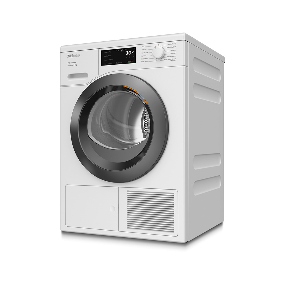 Miele TED645WP Kurutma Makinesi 9 kg A+++ DryCare 40, EcoSpeed Lotus BeyazıMiele