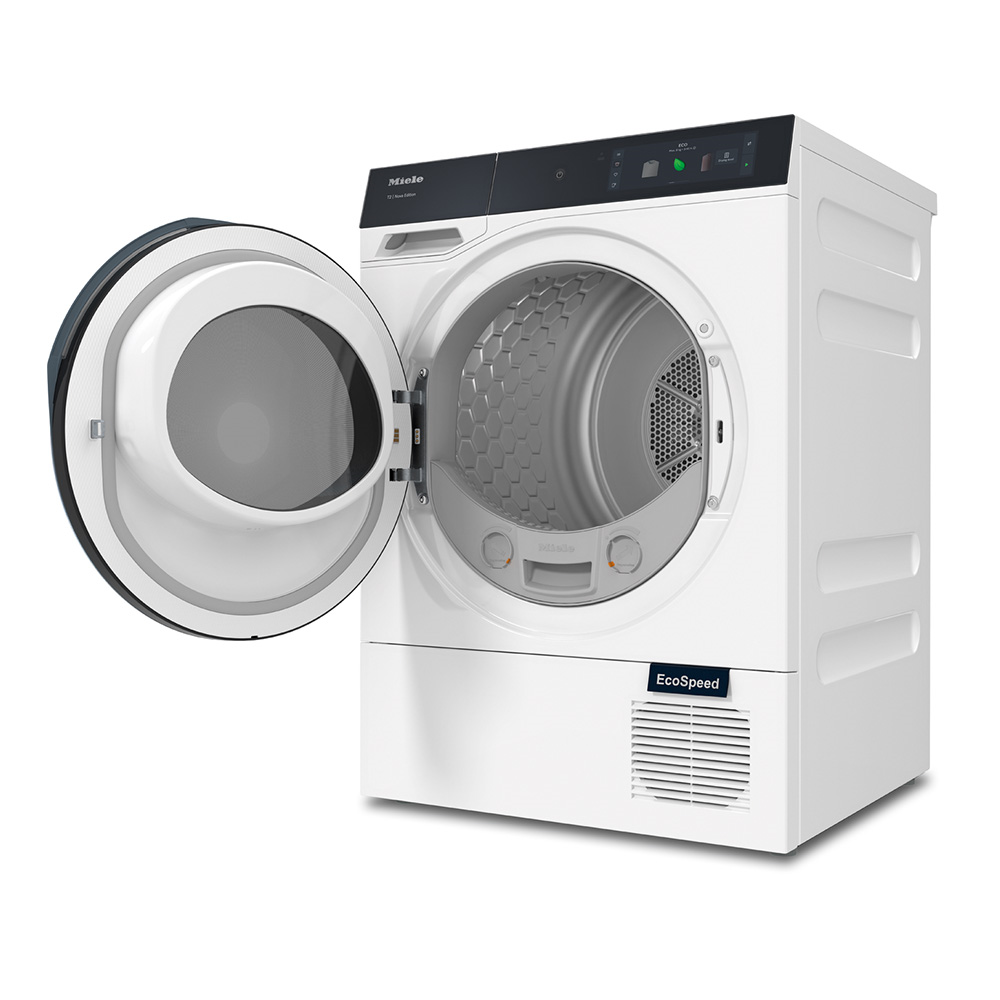 Miele TQ 1000 WP Black Effect Kurutma Makinesi A+++ WoolDry Lotus BeyazıMiele
