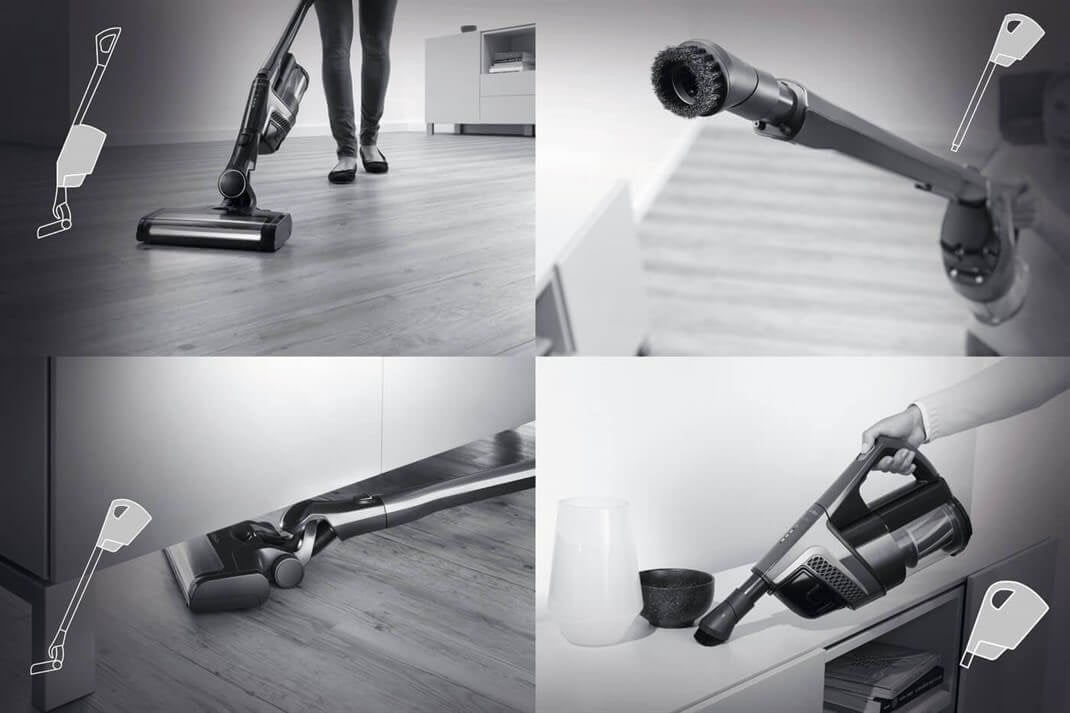 Miele Triflex Hx1 Runner Şarjlı Dikey Süpürge KırmızıMIELE-S