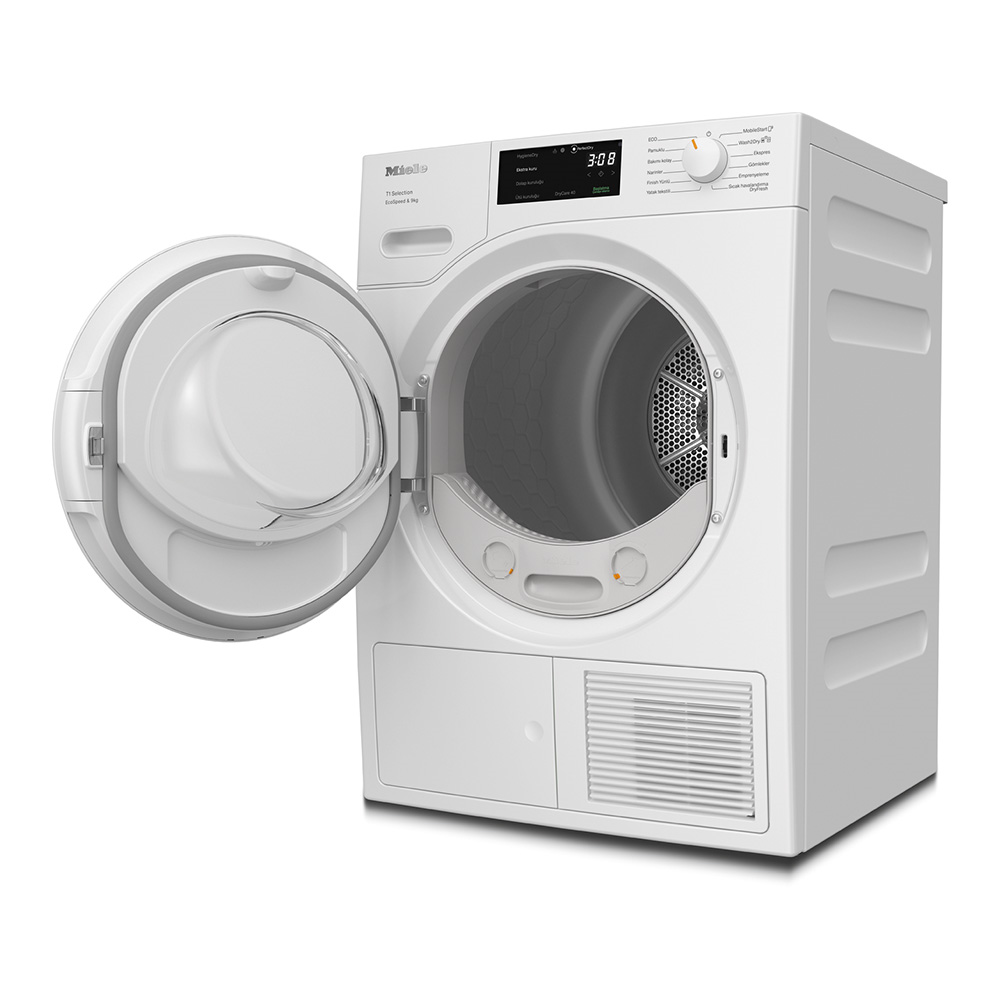 Miele TSH783 WP Kurutma Makinesi 9 kg A+++ DryCare 40, HygieneDry Lotus BeyazıMiele