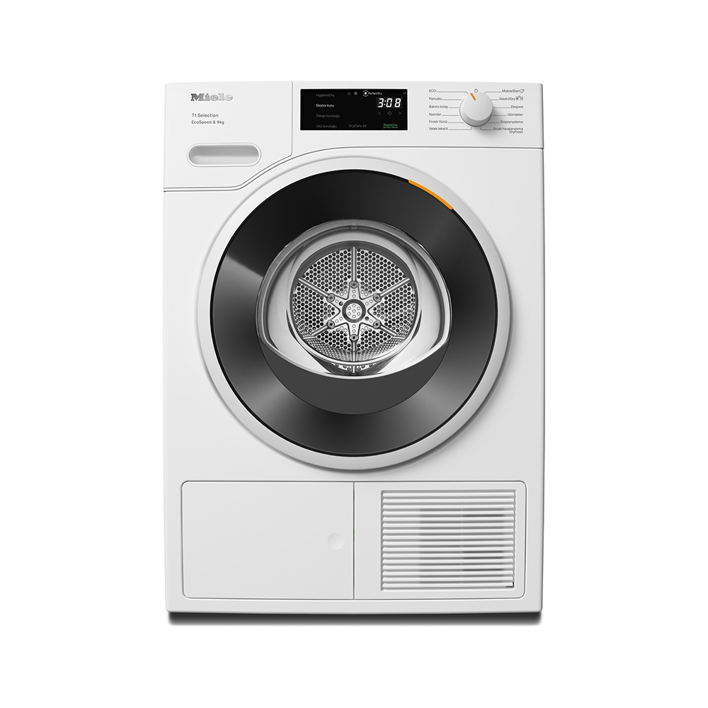 Miele TSH783 WP Kurutma Makinesi 9 kg A+++ DryCare 40, HygieneDry Lotus BeyazıMiele