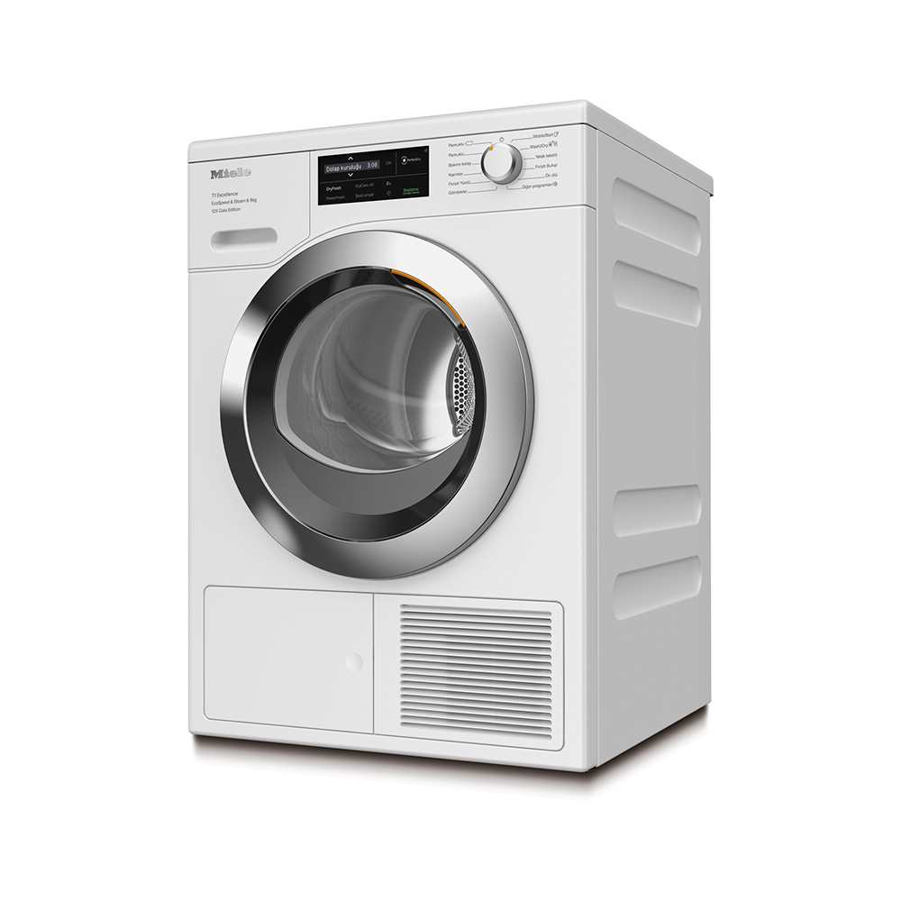 Miele TWL680 WP 125 Gala Edition Kurutma Makinesi 9 kg A+++ DryCare40, SteamFinish Lotus BeyazıMiele