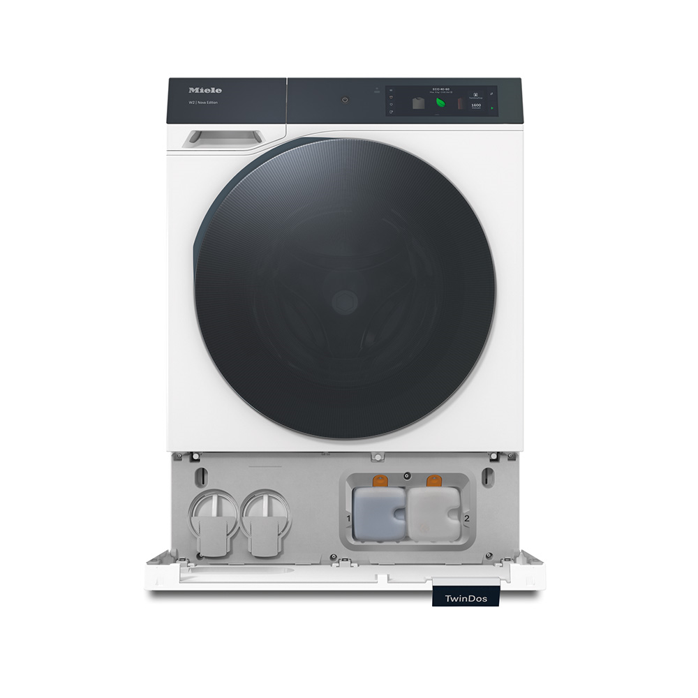 Miele WQ 1000 Black Effect Çamaşır Makinesi A Enerji Sınıfı SmartMatic Lotus BeyazıMiele