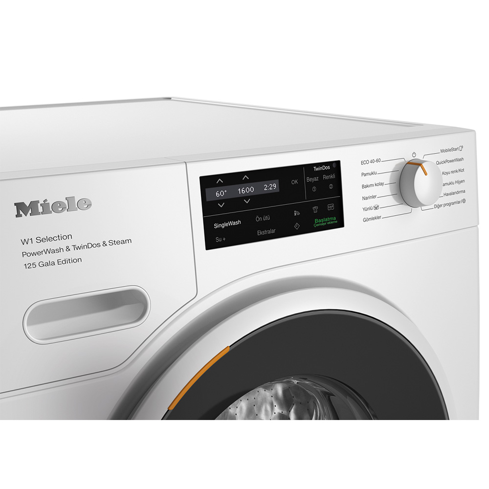 Miele WSI883 WCS 125 Gala Edition Çamaşır Makinesi A Enerji Sınıfı Lotus BeyazıMiele