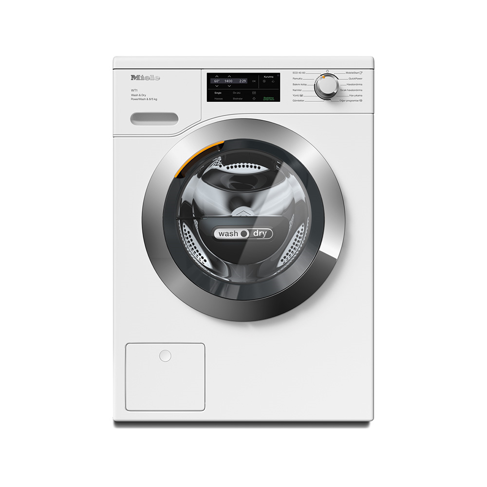 Miele WTI360 WPM Kurutmalı Çamaşır Makinesi 8/5 kg A Enerji Sınıfı QuickPower Lotus BeyazıMiele