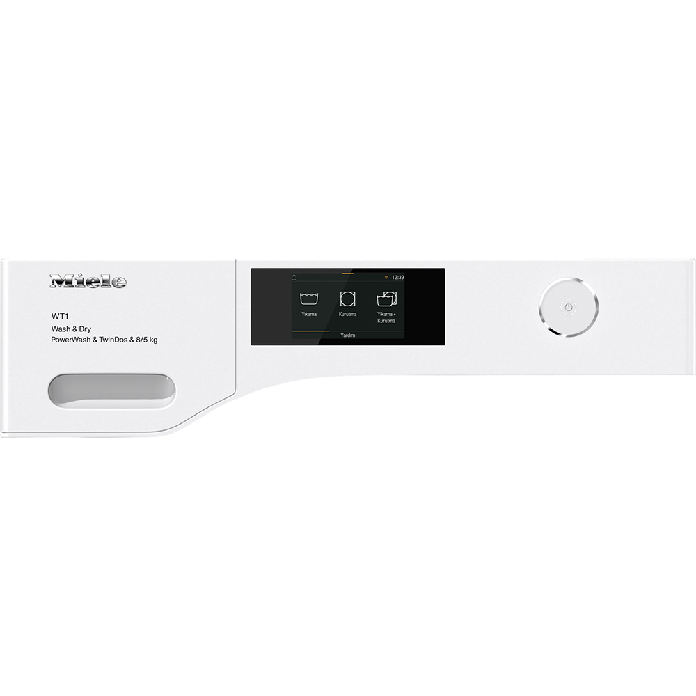 Miele WTR860 WPM Otomatik Deterjan Dozajlamalı Kurutmalı Çamaşır Makinesi 8/5 kg A Enerji Sınıfı Lotus BeyazıMiele