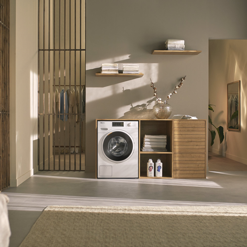 Miele WWA120 WCS Çamaşır Makinesi A Enerji Sınıfı 8 kg Active SteamCare Lotus BeyazıMiele
