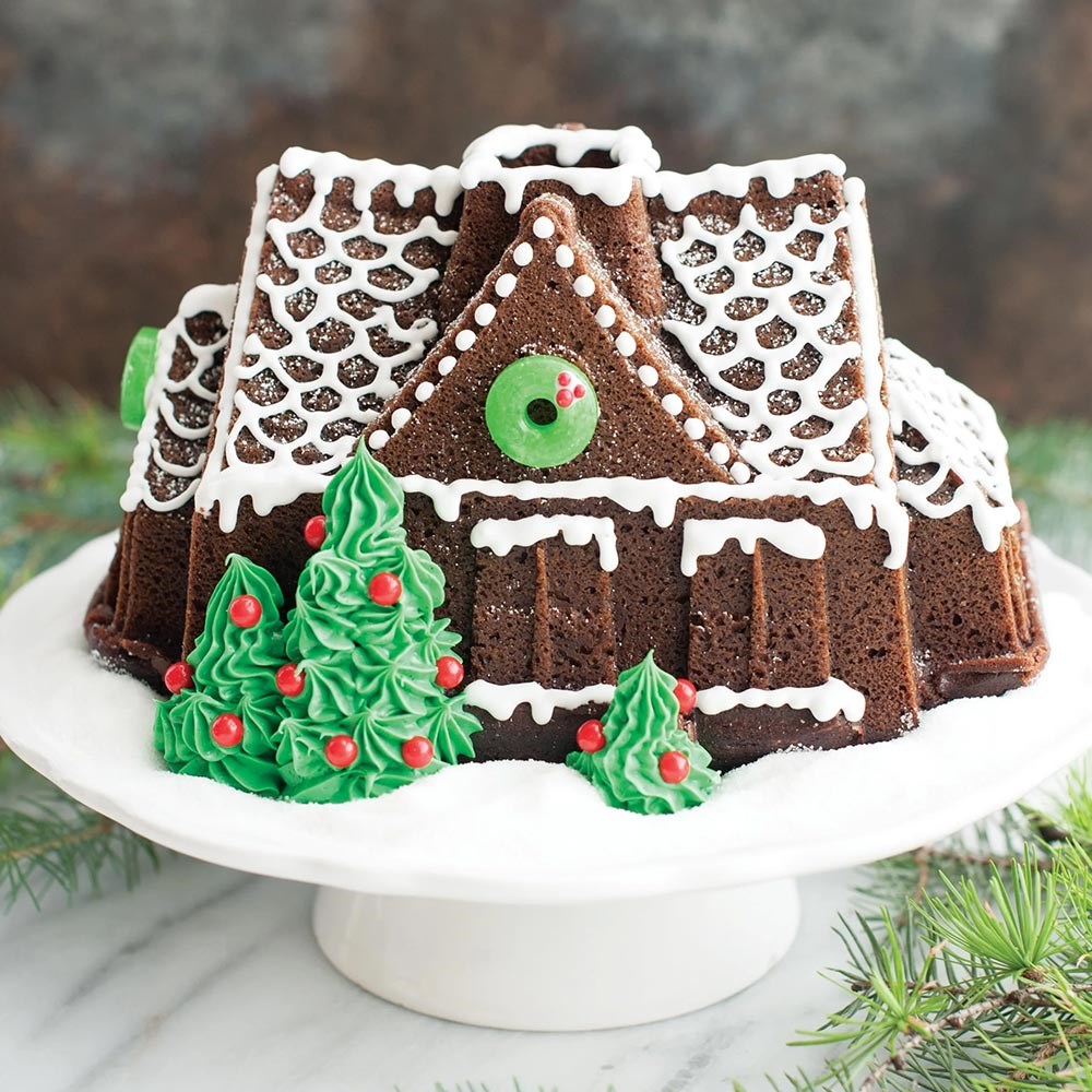 Nordic Ware Gingerbread Ev Kek Kalıbı 20 x 25 cmNordic Ware