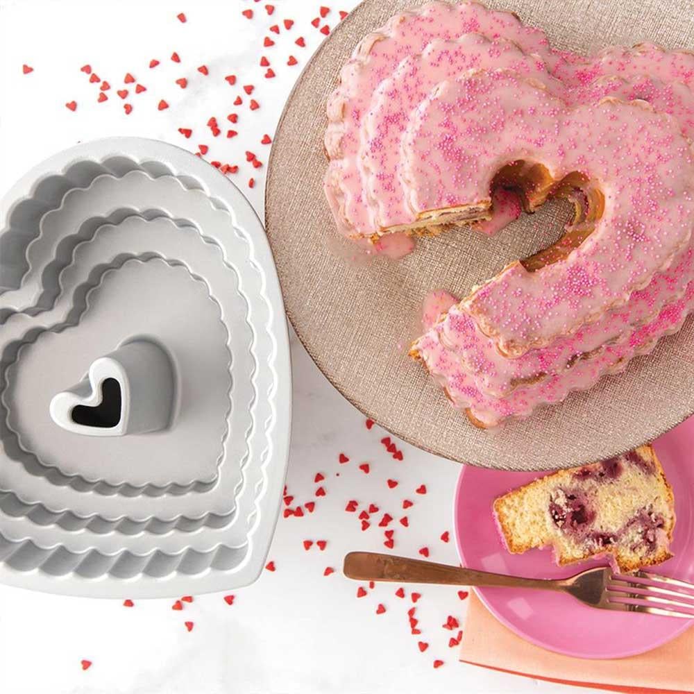 Nordic Ware Kalp Bundt Kek Kalıbı 24 x 26 cmNordic Ware