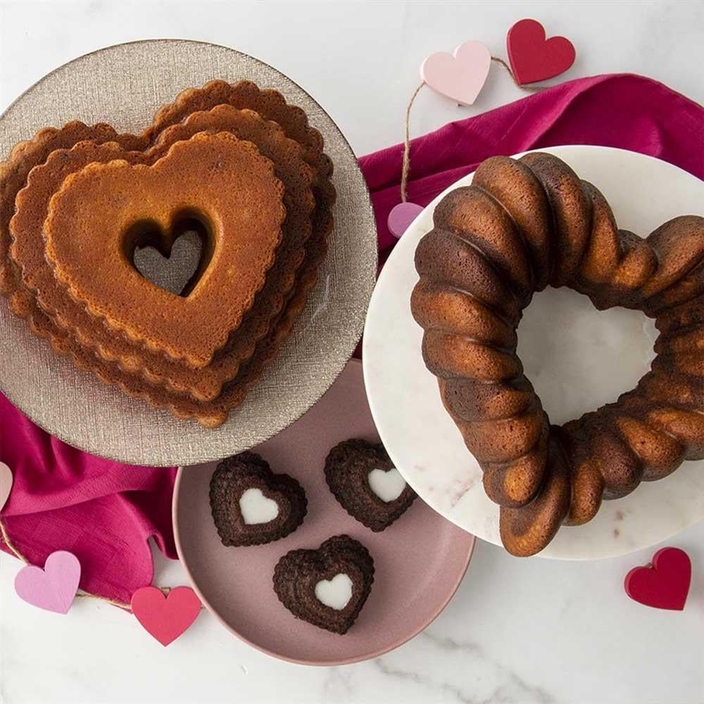 Nordic Ware Kalp Bundt Kek Kalıbı 24 x 26 cmNordic Ware