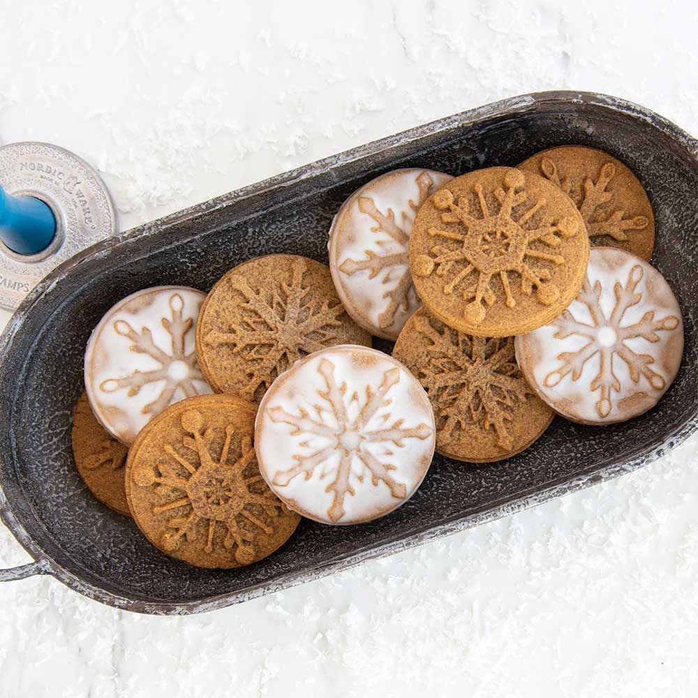 Nordic Ware Kar Taneleri Kurabiye Kalıbı Seti 3'lüNordic Ware
