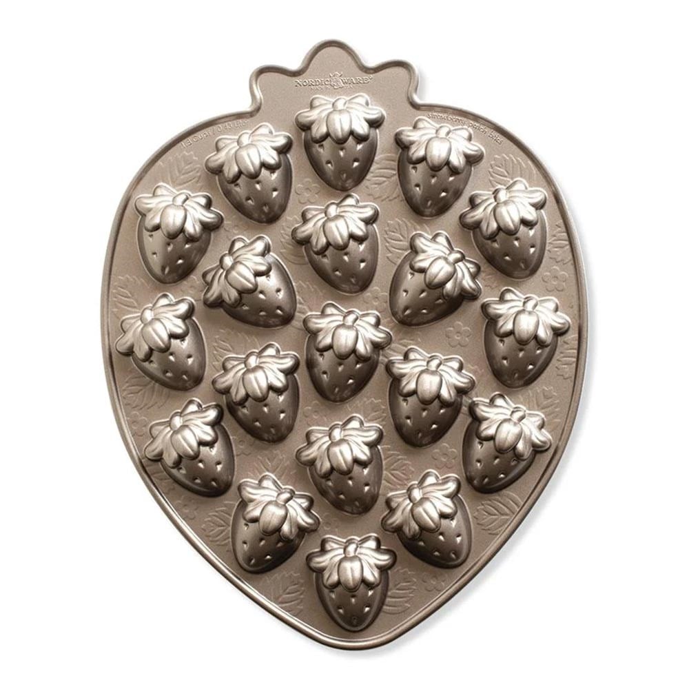Nordic Ware Mini Çilekler Kek Kalıbı 19'lu 28 x 35 cmNordic Ware